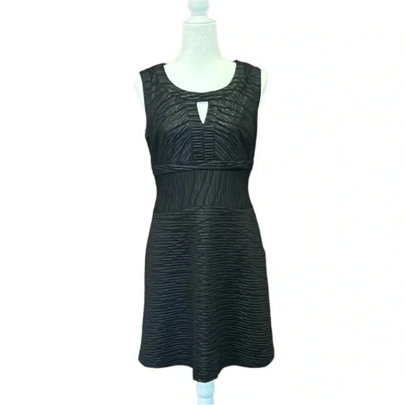 Andrew Marc New York Sleeveless Black Dress Size 8 - Picture 1 of 10